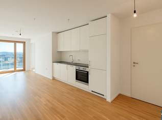 Sonnwendviertel: 2-Zimmer-Wohnung mit Balkon in der 6. Etage – Fitnessraum, Co-Working & Rooftop-Terrasse inklusive!, 1049 €, Immobilien-Wohnungen in 1100 Favoriten