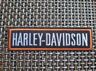 1x Aufnäher Aufbügler Harley Davidson 10,5 x 3cm