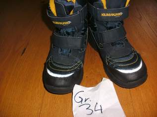 Kinder Stiefel Goretex -Kilimanjaro Gr.34, schwarz, 