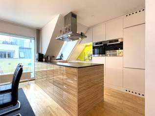 " 4-Zimmer Dachgeschoss-Terrassen-Maisonette mit atemberaubendem Ausblick ", 489000 €, Immobilien-Wohnungen in 1100 Favoriten