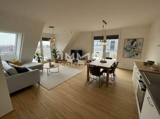 Jetzt Erstbezug sichern: 3-Zimmer-DG mit Kühlung, zwei Dachterrassen & 2 Monate mietfrei, 1499 €, Immobilien-Wohnungen in 1220 Donaustadt