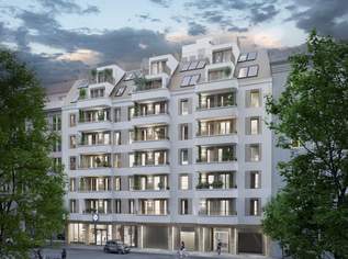 Moderne City-Wohnung mit 2 Zimmern im Neubauprojekt, 406700 €, Immobilien-Wohnungen in 1050 Margareten
