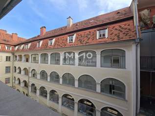 Bürofläche in zentraler Lage Innenhoflage - Herrengasse 3 - Top 512, 691.72 €, Immobilien-Gewerbeobjekte in 8010 