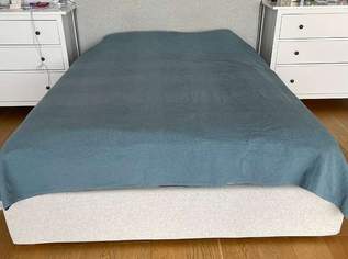 BETT von Ikea 160 x 200cm beige und Lattenrost BETT von Ikea 160 x 200cm beige und Lattenrost