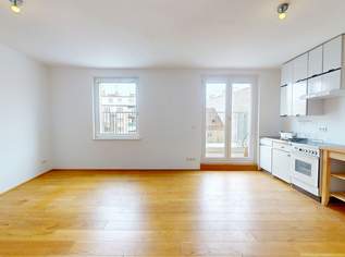 Helles 1-Zimmer-DG-Loft mit Terrasse nähe Yppenplatz und AKH!, 749 €, Immobilien-Wohnungen in 1160 Ottakring
