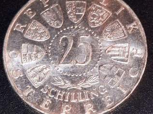 25 Schilling Silbermünze *Mariazell 1957*
