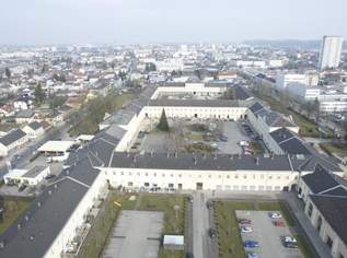 DRAGONER HÖFE: Büro-/Atelier-/Ordi-/Geschäftsfläche exklusiv u. einzigartig - Gewölbe, Granitsäulen, beeindruckende Raumhöhe...- weitreichender Gestaltungsfreiraum in historischem Gemäuer, 1180.39 €, Immobilien-Gewerbeobjekte in 4600 Wels