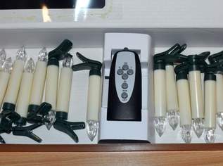 LIVARNO kabellose LED-Weihnachtsbaumkerzen