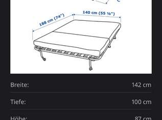Ausziehcouch 140 cm breit Ausziehcouch 140 cm breit