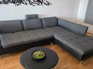 Elegante und schöne Couch in L Form Anthrazitgrau Elegante und schöne Couch in L Form Anthrazitgrau