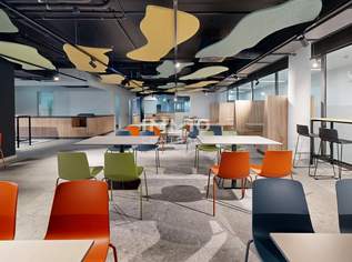 Food-Court im modernen Bürokomplex - TwentyOne, 6495.73 €, Immobilien-Gewerbeobjekte in 1210 Floridsdorf