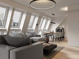 Erstbezug: Atemberaubendes Luxus Dachgeschoss - Apartment (klimatisiert) mit 3 Terrassen im trendigen Ottakring!, 1199000 €, Immobilien-Wohnungen in 1160 Ottakring