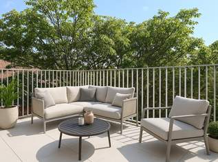 ERSTBEZUG | Traumhafte 2-Zimmer DG-Wohnung mit Loggia & Terrasse in den ruhigen Innenhof, 459000 €, Immobilien-Wohnungen in 1180 Währing