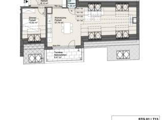 Neues Projekt in der Schwarzelackenau beim Marchfeldkanal - noch 18 Einheiten verfügbar!, 569000 €, Immobilien-Wohnungen in 1210 Floridsdorf