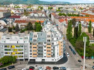 Anlage/ Befristet vermietet/Apartment Widmung / Baujahr 2023 - 38,88 m2 Studioapartment im Souterrain (Apartment 4), 169000 €, Immobilien-Wohnungen in 1210 Floridsdorf