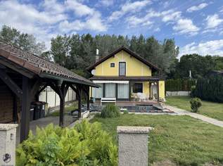 Charmantes Einfamilienhaus mit Pool auf Pachtgrund in ruhiger Donau-Lage, 279000 €, Immobilien-Häuser in 3426 Muckendorf an der Donau Charmantes Einfamilienhaus mit Pool auf Pachtgrund in ruhiger Donau-Lage, 279000 €, Immobilien-Häuser in 3426 Muckendorf an der Donau