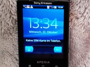 SONY ERICSSON  XPERIA  X10 mini  HANDY + USB Ladekabel kleines Touchscreen Handy (B. ca. 5 cm, L. ca. 8cm - Display diagonal ca. 6,6 cm)  