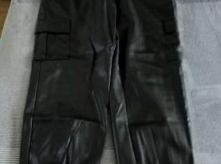 Damen hose Kunstleder gr XL 42 fb sister 