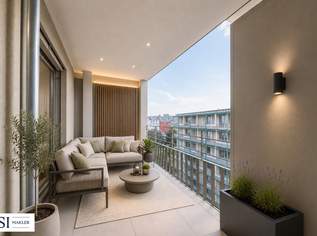 Ruhig & sonnig - genießen Sie Ihr Apartment mit Balkon mitten in der Stadt, 489000 €, Immobilien-Wohnungen in 1020 Leopoldstadt