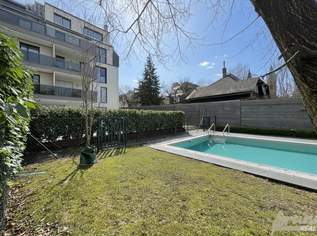 Exklusive 3-Zimmer-Neubauwohnung mit Balkon, Smart-Steuerung, Pool im Garten & Tiefgarage, 670000 €, Immobilien-Wohnungen in 1190 Döbling