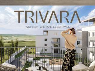 TRIVARA - Wohnen, wie man leben will - 3 Zimmer Gartenwohnung D-02, 1480 €, Immobilien-Wohnungen in 9020 