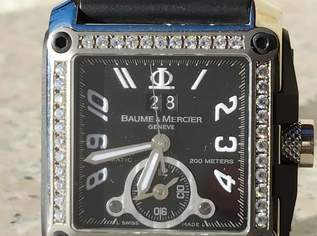 Baume & Mercier Hampton XL Magnum Dual Time – mit Diamanten besetzt / 44 Diamanten, 3999 €, Kleidung & Schmuck-Accessoires, Uhren, Schmuck in Bulgarien