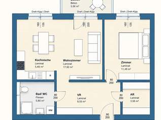 2-Zimmer Wohnung in Graz - Perfekte Aufteilung und Top-Lage, 697.29 €, Immobilien-Wohnungen in 8020 2-Zimmer Wohnung in Graz - Perfekte Aufteilung und Top-Lage, 697.29 €, Immobilien-Wohnungen in 8020