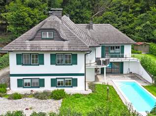 Repräsentative Villa mit Pool und Wellnessbereich in sonniger Waldrandruhelage, 1190000 €, Immobilien-Häuser in 3002 Purkersdorf
