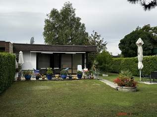 200m zum Privatstrand am Esterhazysee - ausgezeichneter Zustand - moderner Bungalow mit großem Garten und Carport, 169000 €, Immobilien-Häuser in 7061 Trausdorf an der Wulka