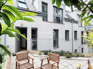 Exklusives Stadthaus mit Doppelhauscharakter – Wohnen & Arbeiten auf 239 m² und 99 m² Terrassen in Hinterhoflage, 1390000 €, Immobilien-Wohnungen in 1100 Favoriten