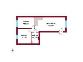 JETZT NOCH WÜNSCHE EINBRINGEN! Neubau/Erstbezug I Schlüsselfertig I Luftwärmepumpe inkl. Kühlung I, 332000 €, Immobilien-Wohnungen in 1100 Favoriten