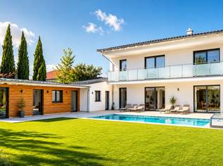 GOLS beim Neusiedler See | ERSTBEZUG | exklusive Villa mit Pool, Sauna & großem Garten | ZELLMANN IMMOBILIEN, 1580000 €, Immobilien-Häuser in 7122 Gols