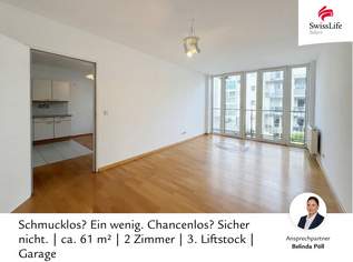 Schmucklos? Ein wenig. Chancenlos? Sicher nicht. | ca. 61 m² | 2 Zimmer | 3. Liftstock | Garage, 265000 €, Immobilien-Wohnungen in 1100 Favoriten Schmucklos? Ein wenig. Chancenlos? Sicher nicht. | ca. 61 m² | 2 Zimmer | 3. Liftstock | Garage, 265000 €, Immobilien-Wohnungen in 1100 Favoriten