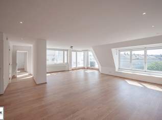**Wohllebengasse: großzügige Dachgschosswohnung mit Terrasse u. Fernblick - Nähe Belvedere / Innenstadt **, 3942.62 €, Immobilien-Wohnungen in 1040 Wieden