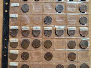BRD 2 Pfenning Münzen - Serien, 0.55 €, Marktplatz-Antiquitäten, Sammlerobjekte & Kunst in 8020 Graz