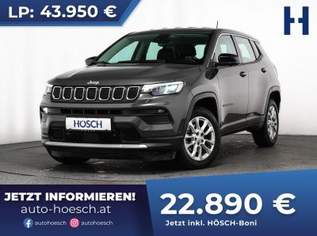 Compass T4 130 Aut. WINTER-PAKET LED 360° ACC, 24390 €, Auto & Fahrrad-Autos in 4061 Pasching