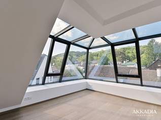 ZUR SCHÖNEN AGNES – Erstbezug: Großzügige 4-Zimmer-Dachgeschoss-Maisonette mit zwei Terrassen in Sievering // PROVISIONSFREI, 1290000 €, Immobilien-Wohnungen in 1190 Döbling