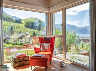 Weitblick & Ruhe pur – modernes Wohnhaus in Bestlage über dem Attersee, 1550000 €, Immobilien-Häuser in 4853 Steinbach am Attersee
