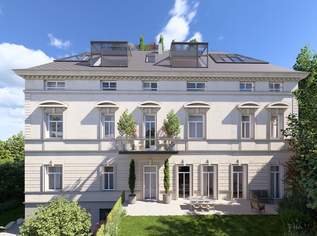 RESIDIEREN WIE IM SCHLOSS | 5 Zimmer Stilaltbauwohnung mit ca. 4,30m Raumhöhe | ca. 11m² Balkon geplant & Parkplatz | sanierungsbedürftig, 1150000 €, Immobilien-Wohnungen in 1130 Hietzing
