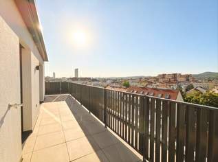 Pauschalmiete inklusive Warmwasser, Heizung & Kühlung - Traumhafte 2-Zimmer-Wohnung mit großzügigem Balkon und stilvoller Ausstattung, 1429 €, Immobilien-Wohnungen in 1210 Floridsdorf