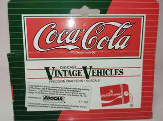 Coca-Cola Vintage Fahrzeug Metalldruckguss grün Mack Modell BM