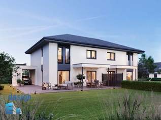 TOP ! Neubau Erstbezug in Wilfersdorf bei Mistelbach! Modernes ELK-Doppelhaus in schöner Siedlungslage - Provisionsfrei für den Käufer !, 400000 €, Immobilien-Häuser in 2193 Gemeinde Wilfersdorf