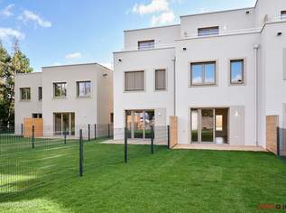 STADT KÜSST LAND - Neu errichtete Reihenhäuser - 4-5 Zimmer, Eigengarten, Terrasse, Photovoltaik, Wärmepumpe und KFZ-Stellplatz am ländlichen Stadtrand, 652900 €, Immobilien-Häuser in 1210 Floridsdorf