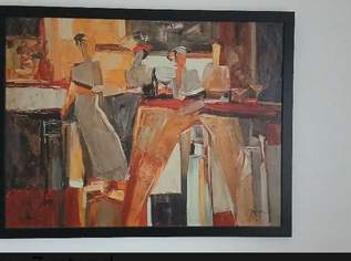 Bild " Girls at the Bar von Yuri Tremler", 499 €, Marktplatz-Antiquitäten, Sammlerobjekte & Kunst in 1230 Liesing