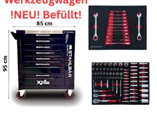 Lagerauflösung- Werkzeugwagen VOLL bestückt ! 300tlg OVP, 439 €, Haus, Bau, Garten-Hausbau & Werkzeug in 9163 Unterbergen