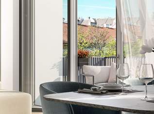THE ARIK - 2-Zimmer-Neubau mit Loggia – langfristig wertvoll investiert, 330500 €, Immobilien-Wohnungen in 1160 Ottakring