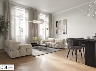PRUNKSTÜCK: Prächtiger Altbaucharme in Bestlage, 1779000 €, Immobilien-Wohnungen in 1090 Alsergrund