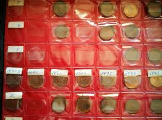 BRD 1 Pfenning Münzen - Serien