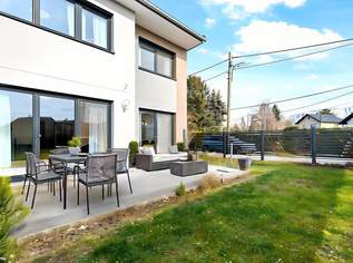 Exklusives Wohnerlebnis in Wien-Floridsdorf: Stilvolle Doppelhaushälfte in Top-Ruhelage!, 890000 €, Immobilien-Häuser in 1210 Floridsdorf