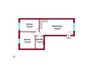 JETZT NOCH WÜNSCHE EINBRINGEN! Neubau-Erstbezug I Schlüsselfertig I Luftwärmepumpe inkl. Kühlung I, 330000 €, Immobilien-Wohnungen in 1100 Favoriten